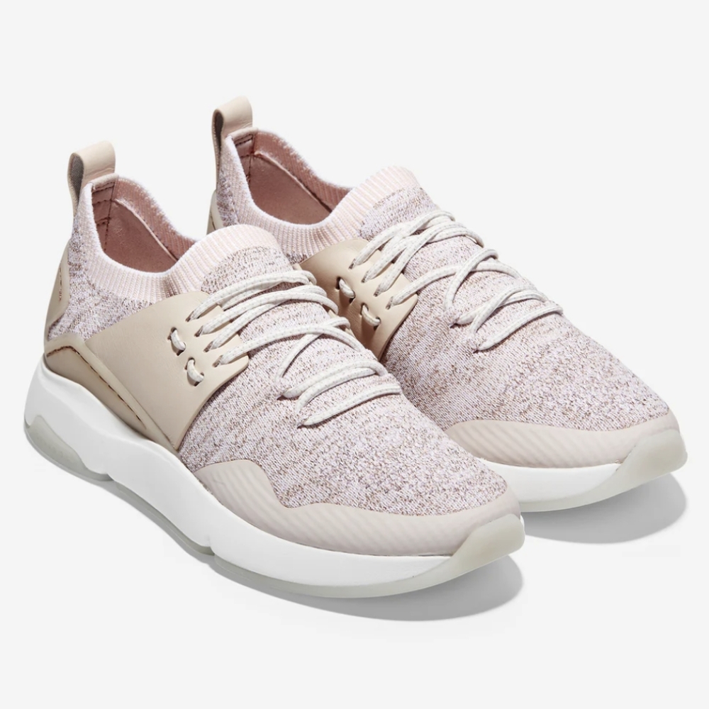Cole Haan ZeroGrand All Day Trainer Stitchlite Knit Light Pink